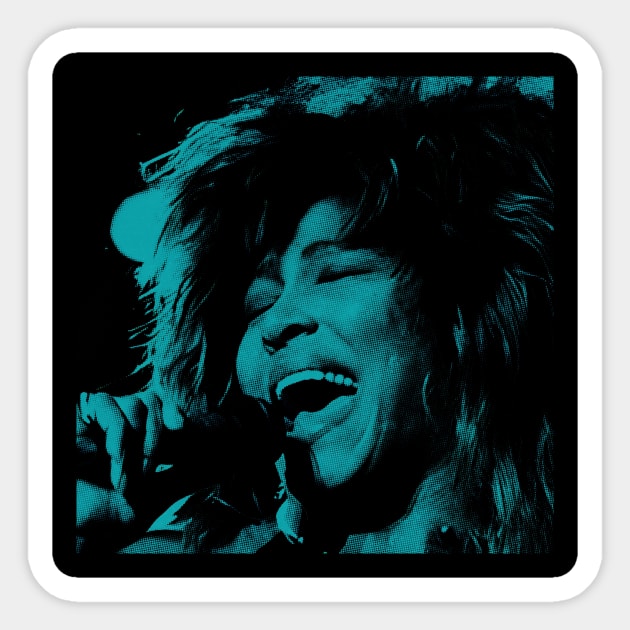 Legendary singer Turner T Sticker by KOTYA